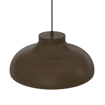 Lampa wisząca na lince BASCA 1xE27/15W/230V brązowa