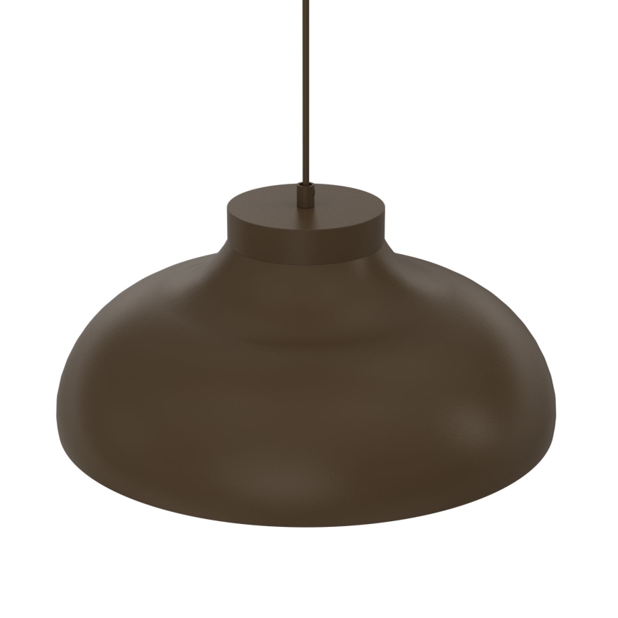 Lampa wisząca na lince BASCA 1xE27/15W/230V brązowa