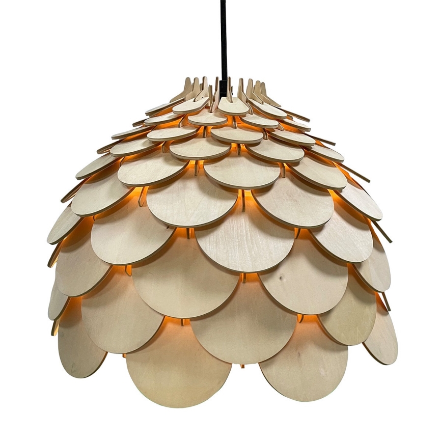 Lampa wisząca na lince BURGO 1xE27/60W/230V śr. 35 cm