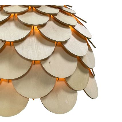 Lampa wisząca na lince BURGO 1xE27/60W/230V śr. 35 cm