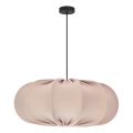 Lampa wisząca na lince CAFEE 1xE27/40W/230V śr. 52 cm beżowa