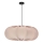 Lampa wisząca na lince CAFEE 1xE27/40W/230V śr. 52 cm beżowa