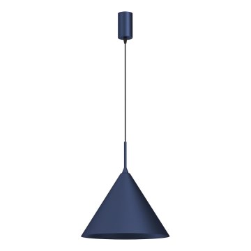 Lampa wisząca na lince CAPITAL 1x GX53/15W/230V Ø 32 cm, niebieska