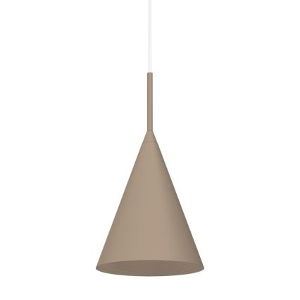 Lampa wisząca na lince CAPITAL 1xGX53/15W/230V śr. 17 cm taupe