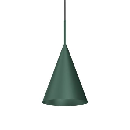 Lampa wisząca na lince CAPITAL 1xGX53/15W/230V, śr. 17 cm, zielona