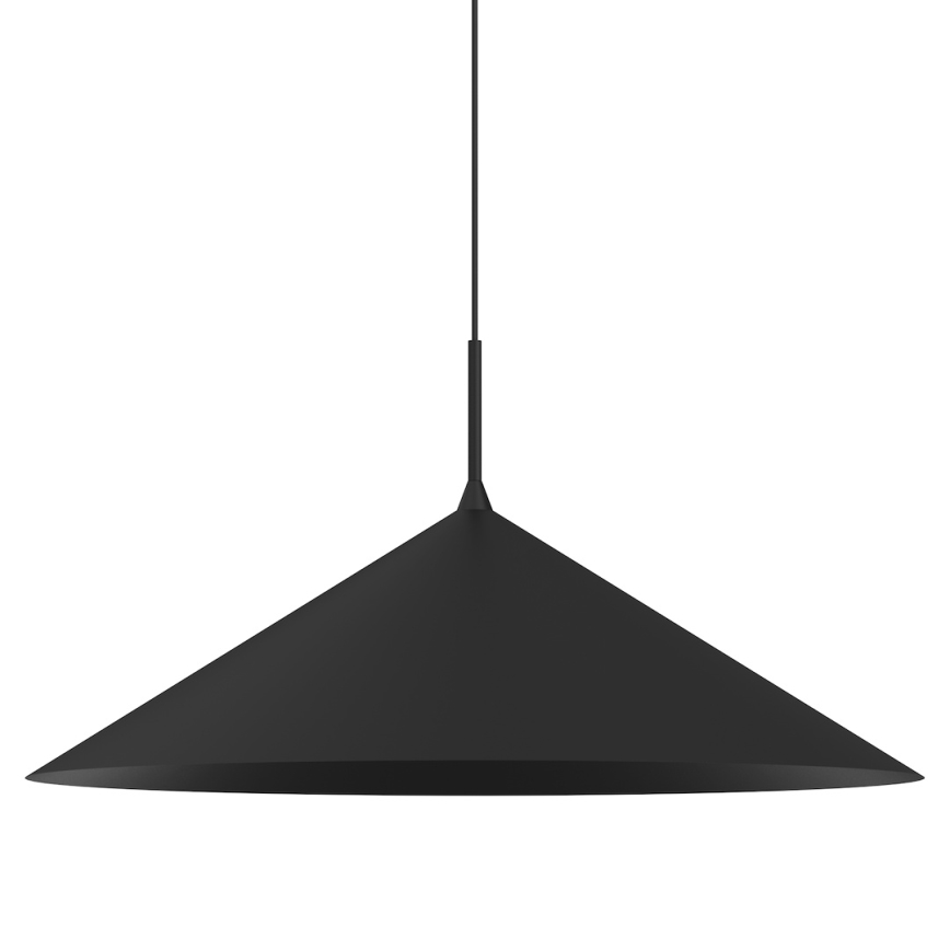 Lampa wisząca na lince CAPITAL 1xGX53/15W/230V śr. 60 cm czarna