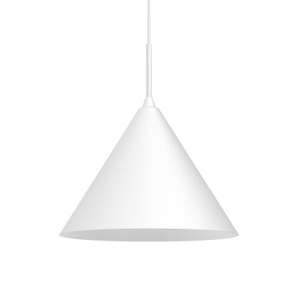 Lampa wisząca na lince CAPITAL 1xGX53/15W/230V średnica 32 cm biała