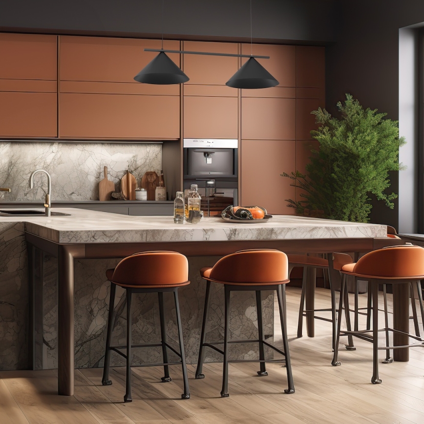 Lampa wisząca na lince CAPITAL 2xGX53/15W/230V czarna