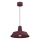 Lampa wisząca na lince CLASS 1xE27/15W/230V bordowa