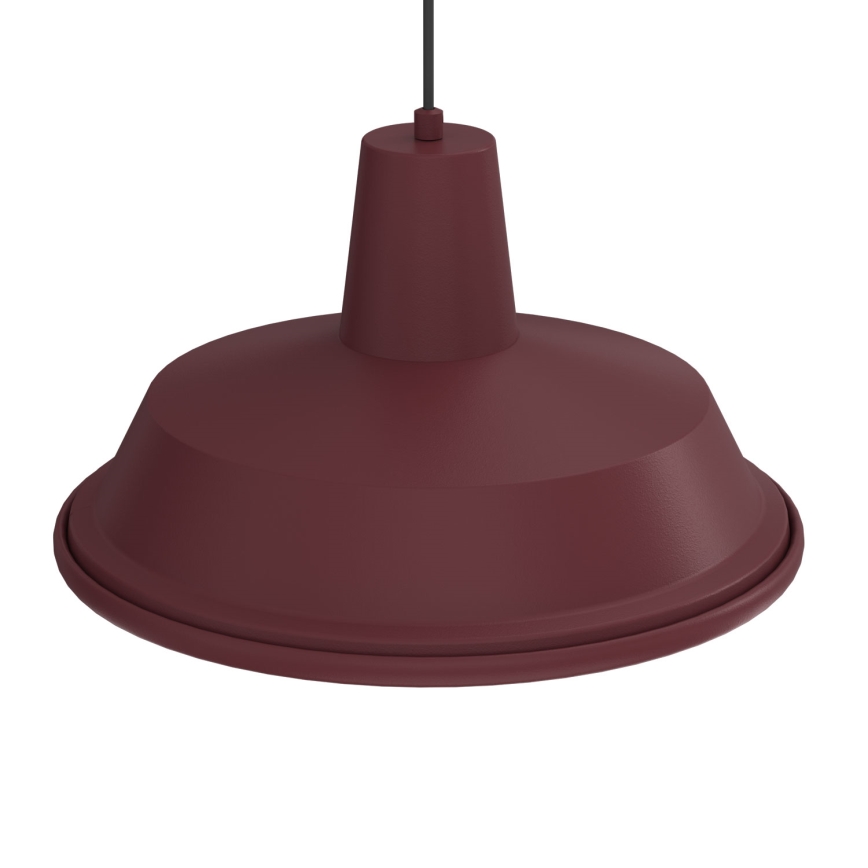 Lampa wisząca na lince CLASS 1xE27/15W/230V bordowa