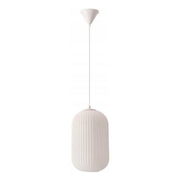 Lampa wisząca na lince CRESTO 1xE27/40W/230V biała