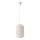 Lampa wisząca na lince CRESTO 1xE27/40W/230V biała