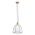 Lampa wisząca na lince DAVE 1xE27/15W/230V złota/czarna