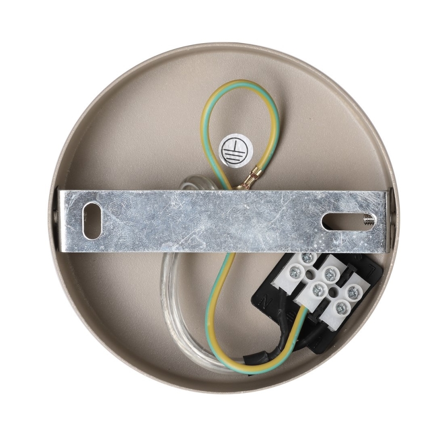 Lampa wisząca na lince FERRO 1xE27/15W/230V szara