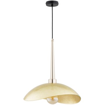 Lampa wisząca na lince GOLDEN 1xE27/15W/230V złota