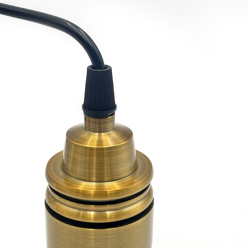 Lampa wisząca na lince HECTOR 1xE27/15W/230V śr. 14 cm