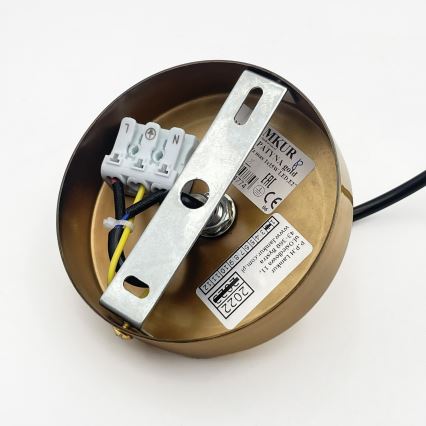 Lampa wisząca na lince HECTOR 1xE27/15W/230V śr. 20 cm