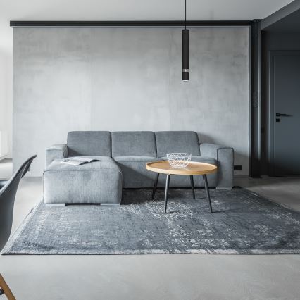 Lampa wisząca na lince JOKER 1xGU10/25W/230V czarny/błyszczący chrom