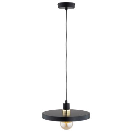 Lampa wisząca na lince LITO 1xE27/15W/230V czarny