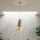 Lampa wisząca na lince MODA 1xE27/15W/230V beżowa/rattan