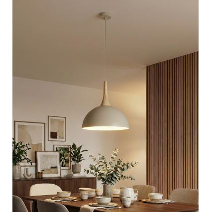 Lampa wisząca na lince NAUTICA 1xGX53/12W/230V beżowa