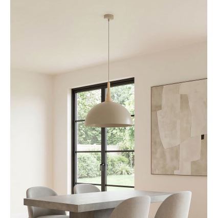 Lampa wisząca na lince NAUTICA 1xGX53/12W/230V beżowa