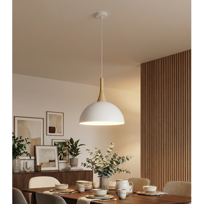 Lampa wisząca na lince NAUTICA 1xGX53/12W/230V biała