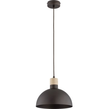 Lampa wisząca na lince NEOMI 1xE27/15W/230V czarna