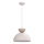 Lampa wisząca na lince NEVIS 1xE27/15W/230V śr. 29 cm kremowa