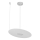 Lampa wisząca na lince PIATTO 1xGX53/15W/230V, śr. 35 cm, biała