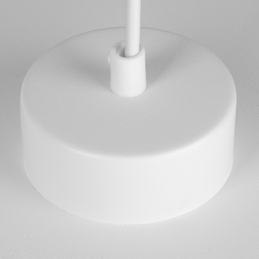 Lampa wisząca na lince PIATTO 1xGX53/15W/230V, śr. 55 cm, biała