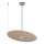 Lampa wisząca na lince PIATTO 1xGX53/15W/230V, średnica 45 cm, beżowa