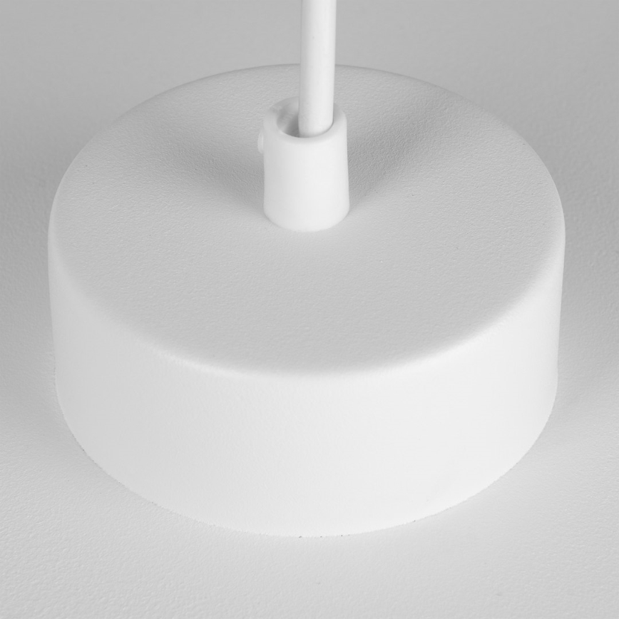 Lampa wisząca na lince PIATTO 1xGX53/15W/230V średnica 45 cm biała