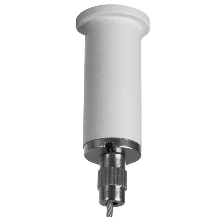 Lampa wisząca na lince PIATTO 1xGX53/15W/230V średnica 45 cm biała