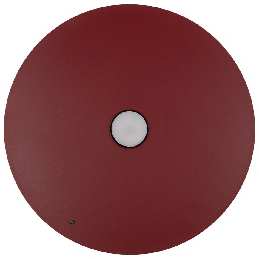 Lampa wisząca na lince PIATTO 1xGX53/15W/230V Ø 55 cm bordowa