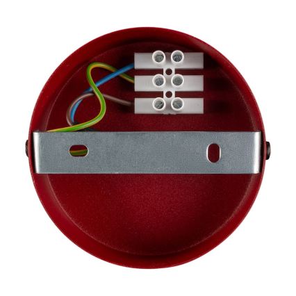 Lampa wisząca na lince PIATTO 1xGX53/15W/230V Ø 55 cm bordowa