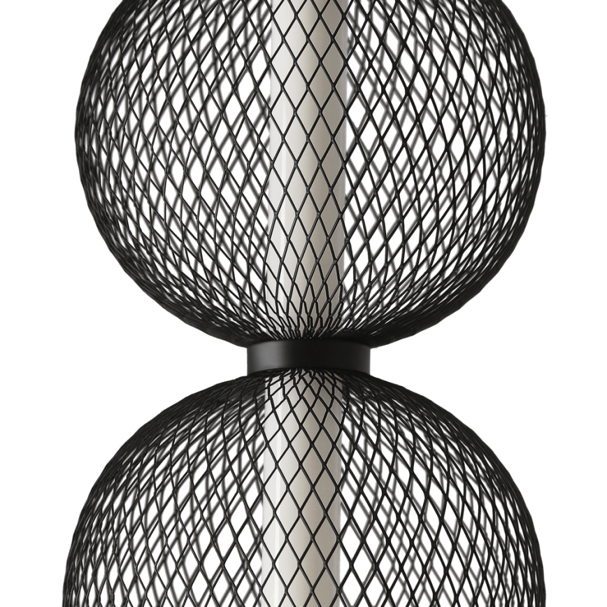 Lampa wisząca na lince PUMA LED/10W/230V pr. 14 cm czarna