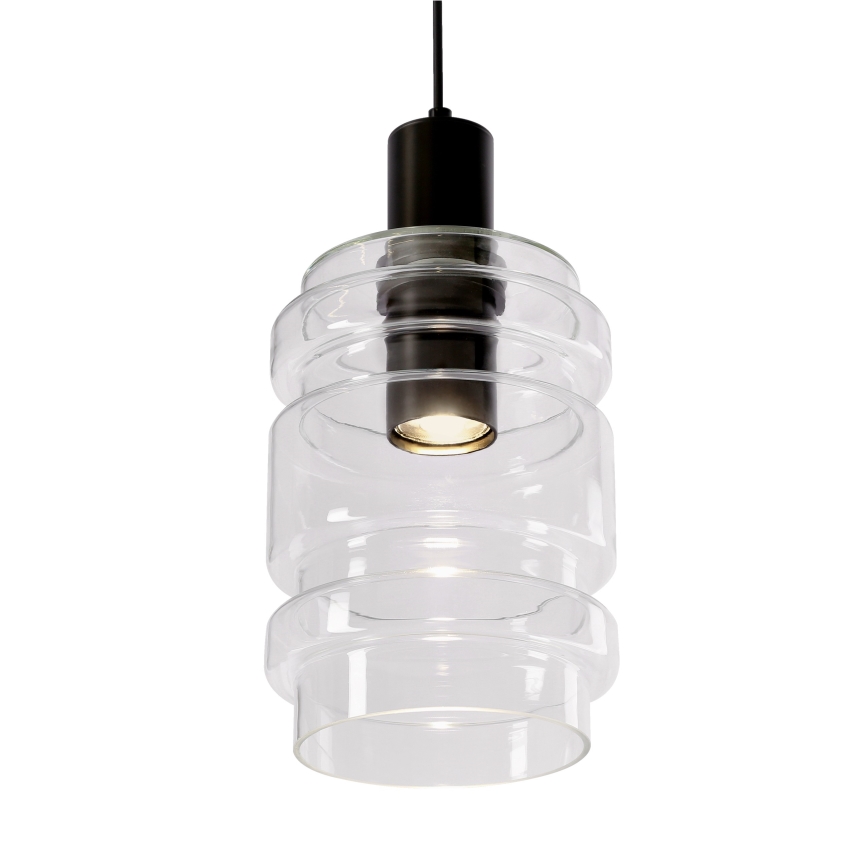 Lampa wisząca na lince RADON 1xE27/40W/230V przezroczysta