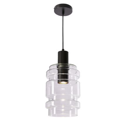 Lampa wisząca na lince RADON 1xE27/40W/230V przezroczysta