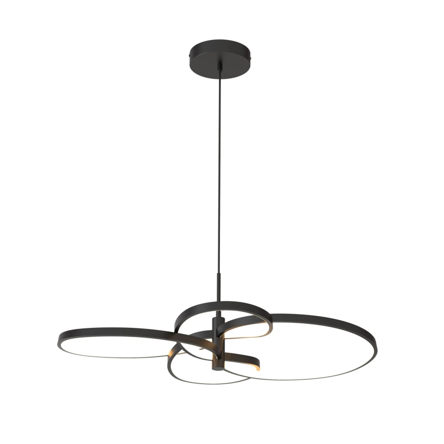 Lampa wisząca na lince RIBBON LED/37W/230V 4000K czarna