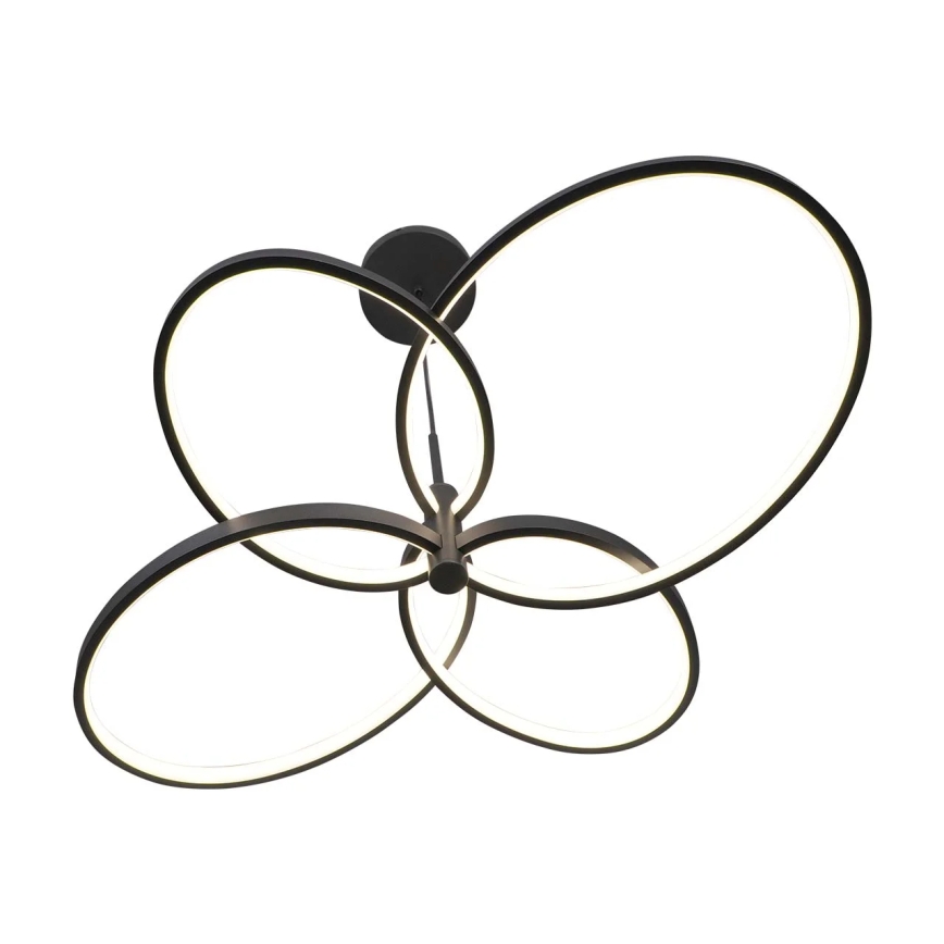 Lampa wisząca na lince RIBBON LED/37W/230V 4000K czarna