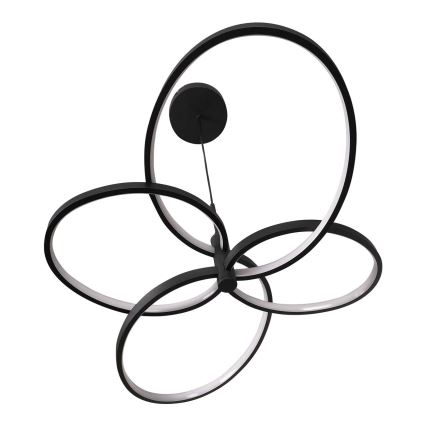 Lampa wisząca na lince RIBBON LED/37W/230V 4000K czarna