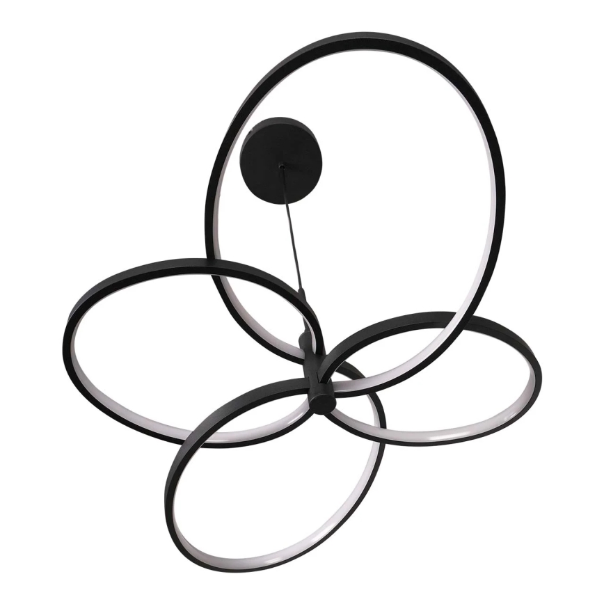 Lampa wisząca na lince RIBBON LED/37W/230V 4000K czarna