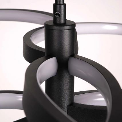 Lampa wisząca na lince RIBBON LED/37W/230V 4000K czarna