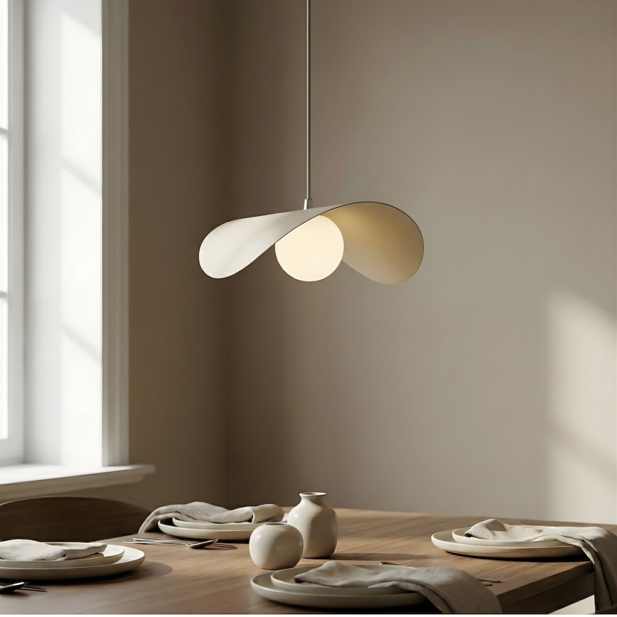 Lampa wisząca na lince RITUAL 1xG9/8W/230V beżowa