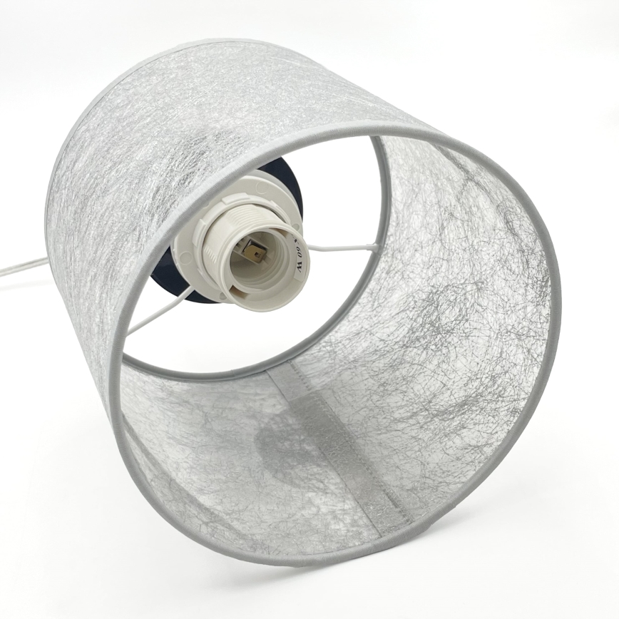 Lampa wisząca na lince ROSA 1xE27/60W/230V czarny/szary