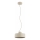 Lampa wisząca na lince SELIA 1xE27/15W/230V beżowa