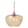 Lampa wisząca na lince SEVENTIES E27/60W/230V dymna/brązowa