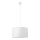 Lampa wisząca na lince SIRJA PLISADO 1xE27/15W/230V śr. 35 cm biała