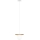 Lampa wisząca na lince SUNPLISS 1xG9/10W/230V Ø 20 cm złota/kremowa